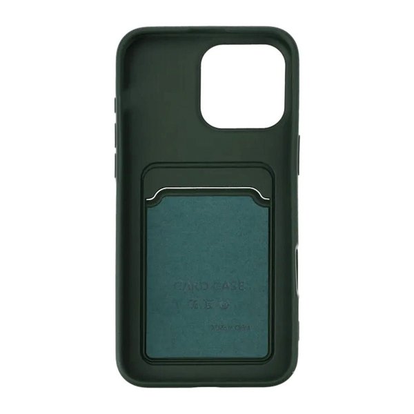 iPhone 16 Pro Max Cover Kortholder Grøn