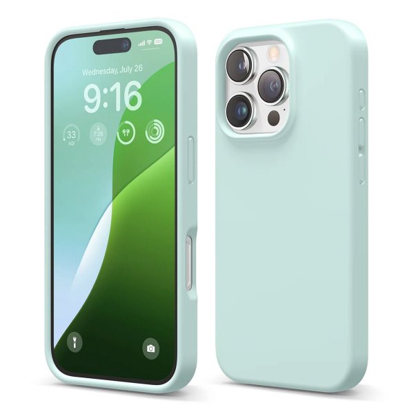 Rvelon iPhone 16 Pro Max Cover Silikone Grøn