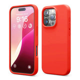 Rvelon iPhone 16 Pro Max Cover Silikone Rød