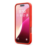 Rvelon iPhone 16 Pro Max Cover Silikone Rød