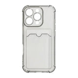 iPhone 16 Pro Max Cover Kortholder Stødsikker Sort