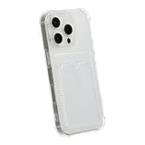 iPhone 16 Pro Max Cover Kortholder Stødsikkert Transparent