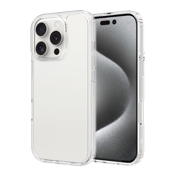 Rvelon iPhone 16 Pro Max Cover Silikone Transparent