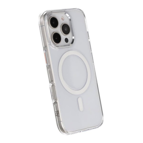 Rvelon iPhone 16 Pro Max Cover Kameraudskæring MagSafe Transparent
