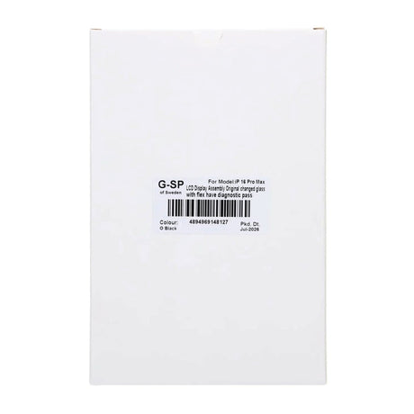 iPhone 16 Pro Max OLED-skærm Original Assembly - Diagnostik godkendt
