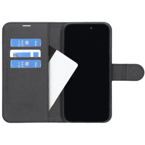 iPhone 16 Pro Max Etui med Støtteben Sort