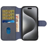 Rvelon iPhone 16 Pro Max Cover 4 Kortrum MagSafe Blå