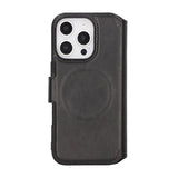 Rvelon iPhone 16 Pro Max Etui 4 Kortlommer MagSafe Sort