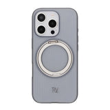 Rvelon iPhone 16 Pro Max Cover Drejeligt MagSafe Stativ Grå