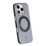 Rvelon iPhone 16 Pro Max Cover Drejeligt MagSafe Stander Sort