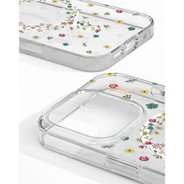 Ideal of Sweden iPhone 16 Pro Max Cover Clear Case MagSafe Petite Floral