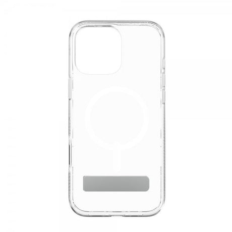 ZAGG iPhone 16 Pro Max Cover Crystal Palace Snap Kickstand Transparent