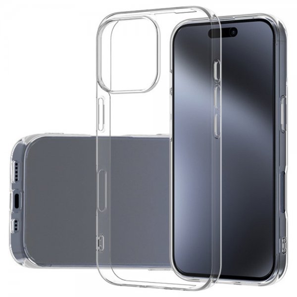 Nordic Covers iPhone 16 Pro Max Cover Feather Series Transparent
