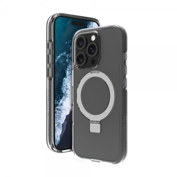 dbramante1928 iPhone 16 Pro Max Cover Iceland Ultra D3O MagSafe Kickstand Transparent