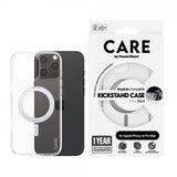 CARE by PanzerGlass iPhone 16 Pro Max Cover Kickstand MagSafe Silver