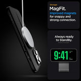 Spigen iPhone 16 Pro Max Cover Liquid Air T MagFit Mat Sort