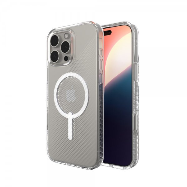ZAGG iPhone 16 Pro Max Cover Luxe Snap Transparent