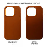 Fixed iPhone 16 Pro Max Cover MagLeather Brun