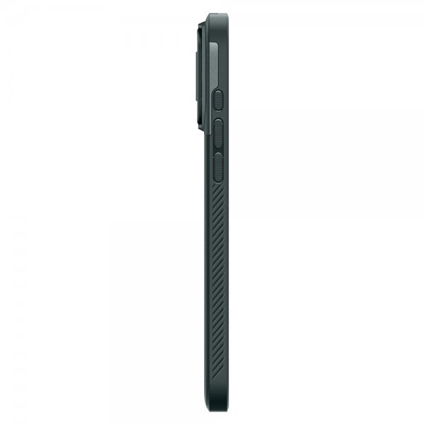 Spigen iPhone 16 Pro Max Cover Optik Armor MagFit Abyss Green