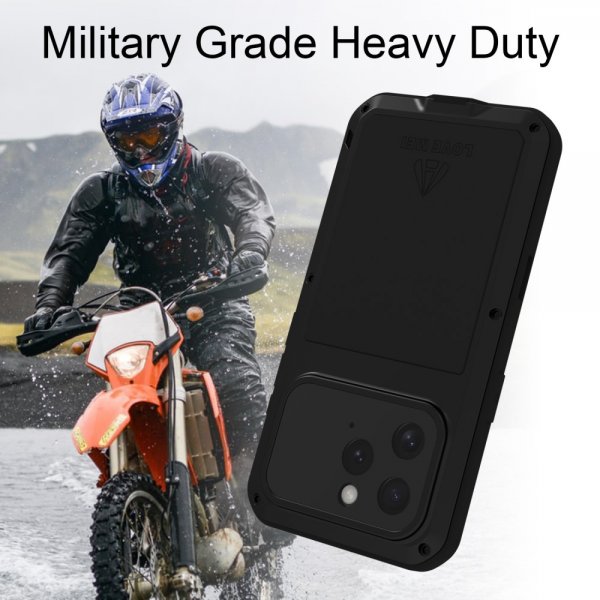 Love Mei iPhone 16 Pro Max Skal Robust Etui