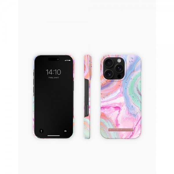 Ideal of Sweden iPhone 16 Pro Max Cover Printed Case MagSafe Pastel Marble