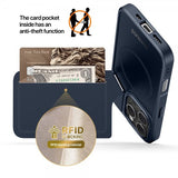 Dux Ducis iPhone 16 Pro Max Cover Rafi II Series MagSafe Blå