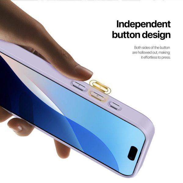Dux Ducis iPhone 16 Pro Max Cover Rafi II Series MagSafe Lilla