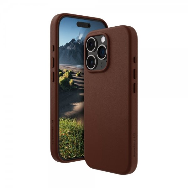 dbramante1928 iPhone 16 Pro Max Cover Roskilde MagSafe Dark Tan