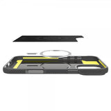 Spigen iPhone 16 Pro Max Cover Rugged Armor MagFit Grå
