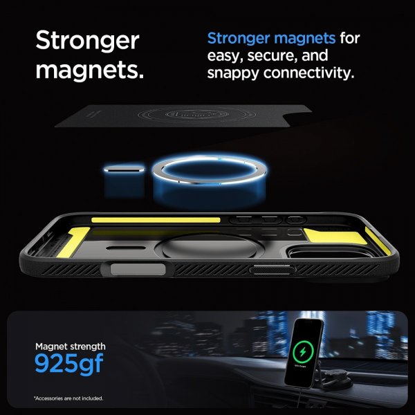 Spigen iPhone 16 Pro Max Cover Robust Armor MagFit Mat Sort