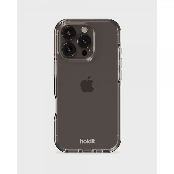 holdit iPhone 16 Pro Max Cover Seethru Hvid
