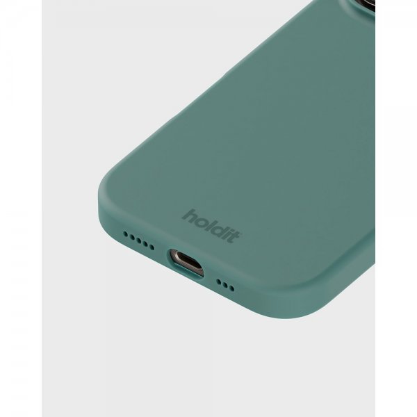 holdit iPhone 16 Pro Max Cover Silikone Moss Green