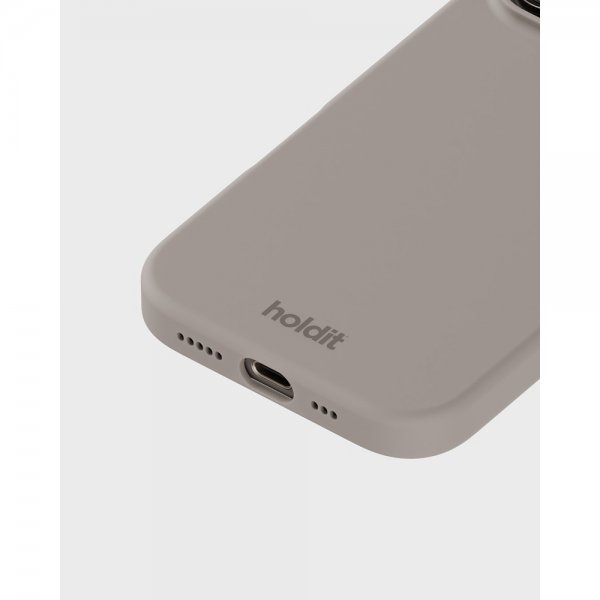 holdit iPhone 16 Pro Max Cover Silikone Taupe