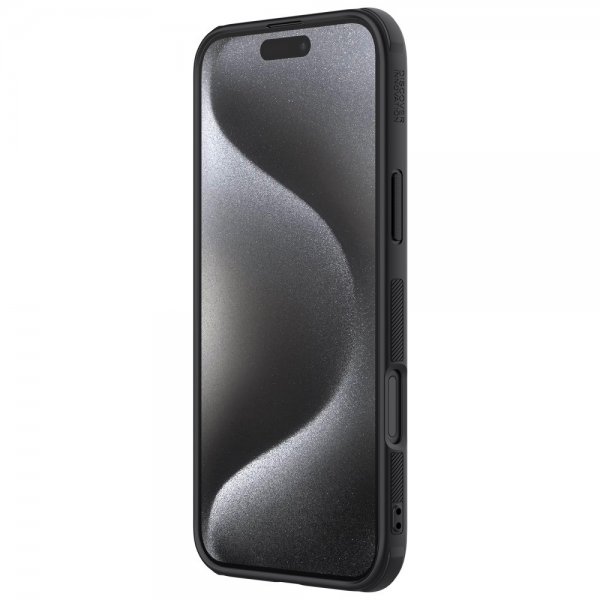 Nillkin iPhone 16 Pro Max Cover Super Frosted Shield Pro MagSafe Sort