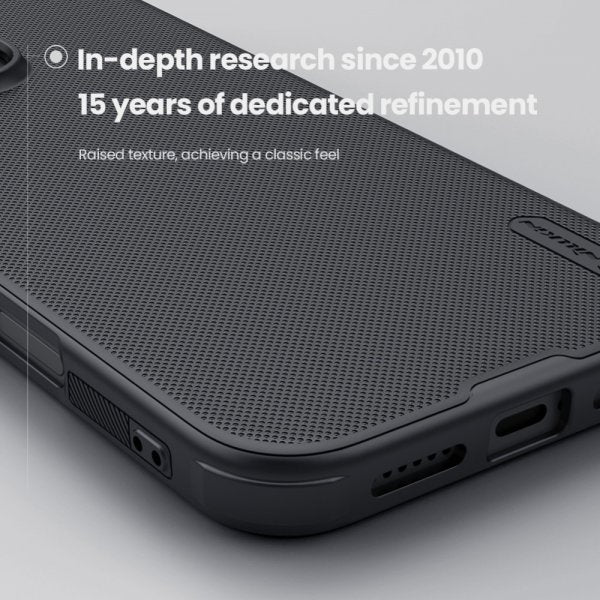 Nillkin iPhone 16 Pro Max Cover Super Frosted Shield Pro MagSafe Sort