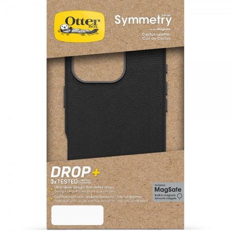 Otterbox iPhone 16 Pro Max Cover Symmetry Cactus Læder MagSafe Noir Ash
