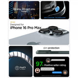 Spigen iPhone 16 Pro Max Cover Thin Fit MagFit Abyss Green