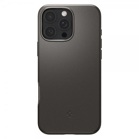 Spigen iPhone 16 Pro Max Cover Thin Fit MagFit Gunmetal