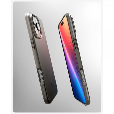 Spigen iPhone 16 Pro Max Cover Thin Fit MagFit Gunmetal