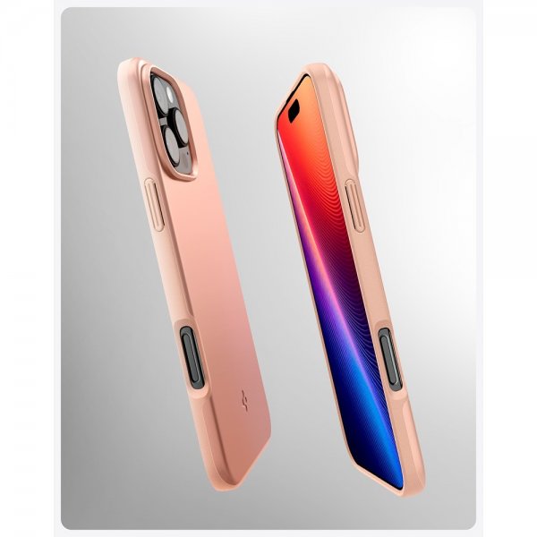 Spigen iPhone 16 Pro Max Cover Thin Fit MagFit Rose Titanium