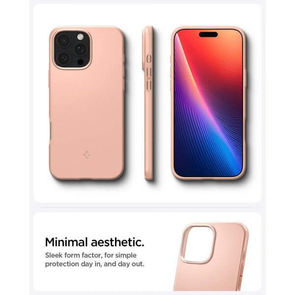 Spigen iPhone 16 Pro Max Cover Thin Fit MagFit Rose Titanium