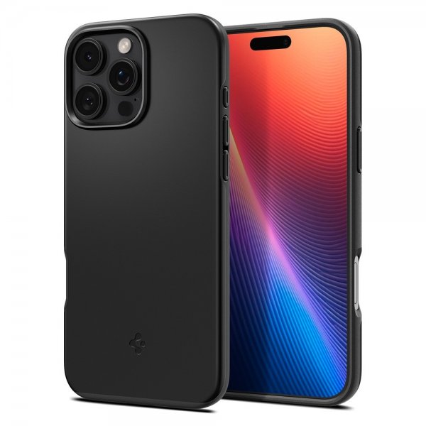 Spigen iPhone 16 Pro Max Cover Thin Fit MagFit Sort