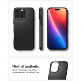 Spigen iPhone 16 Pro Max Cover Thin Fit MagFit Sort