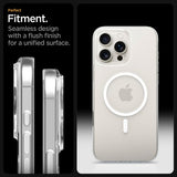 Spigen iPhone 16 Pro Max Cover Thin Fit T MagFit Klar Hvid