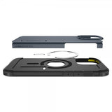 Spigen iPhone 16 Pro Max Cover Tough Armor MagFit Metal Slate
