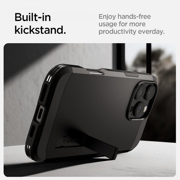 Spigen iPhone 16 Pro Max Cover Tough Armor MagFit Sort