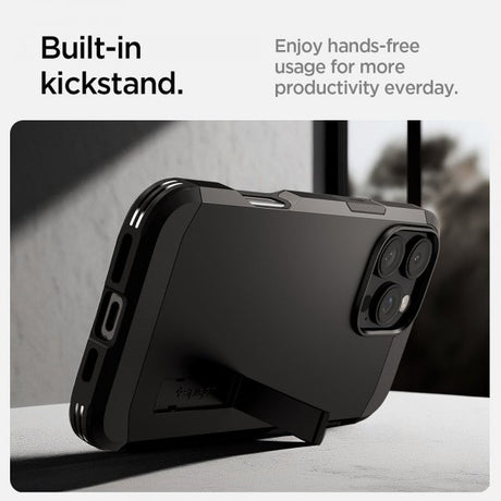 Spigen iPhone 16 Pro Max Cover Tough Armor MagFit Sort