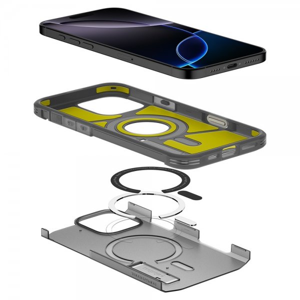 Spigen iPhone 16 Pro Max Cover Tough Armor T MagFit Frost Black