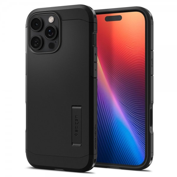 Spigen iPhone 16 Pro Max Cover Tough Armor T MagFit Sort