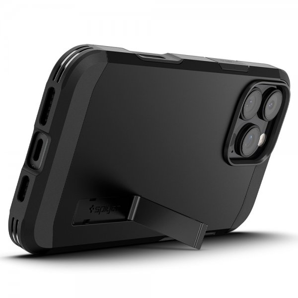 Spigen iPhone 16 Pro Max Cover Tough Armor T MagFit Sort